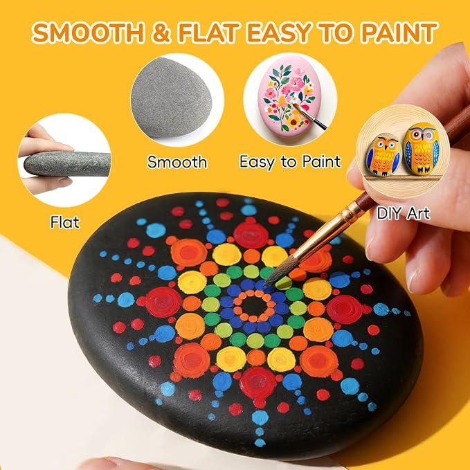 Simetufy 12Pcs 5-6 Inch Extra Large Rocks - Image 4