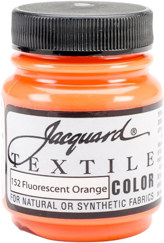 Jacquard Textile Color Fluorescent Orange by Jacquard