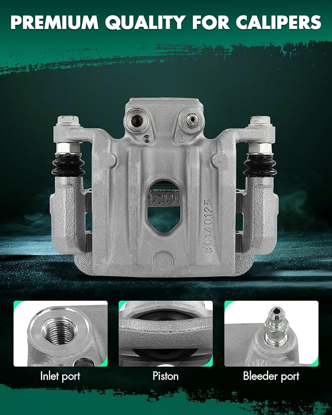 SCITOO 19B6270 Rear Right Disc Brake Caliper Assembly w/Bracket For Hyundai For Santa Fe 2010-2012,For Kia For Sorento 2011-2013