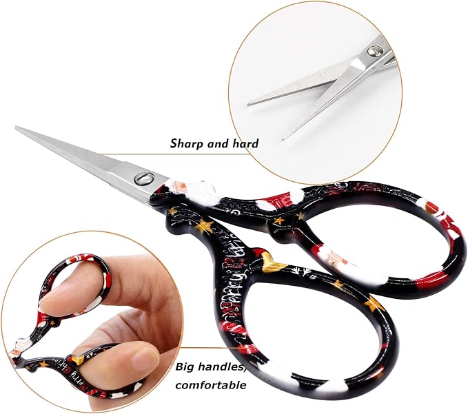 Small Sharp 3.6" Sewing Scissors - Image 3
