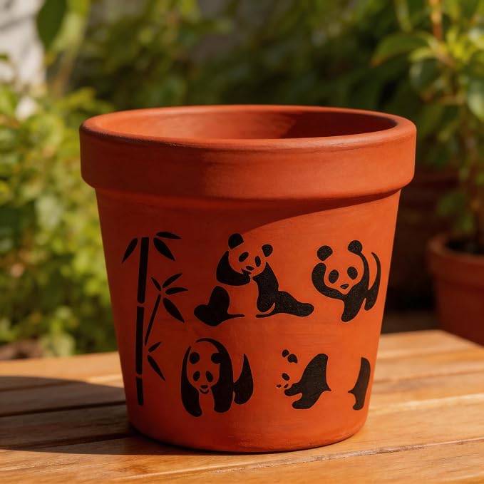 TIAMECH A4 Reusable Cute Panda Stencil - Image 5