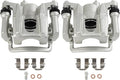 SCITOO 19B6035 19B6034 Rear Left & Right Disc Brake Calipers Assembly w/Bracket For Toyota For Venza 2009-2016
