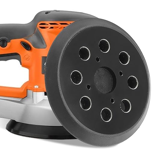 5 Inch 8 Hole Replacement Sander Pads,Hook and Loop Orbital Pad Compatible with Ridgid R2600 R2601,Craftsman ROS Model 315 Random Orbit Sander