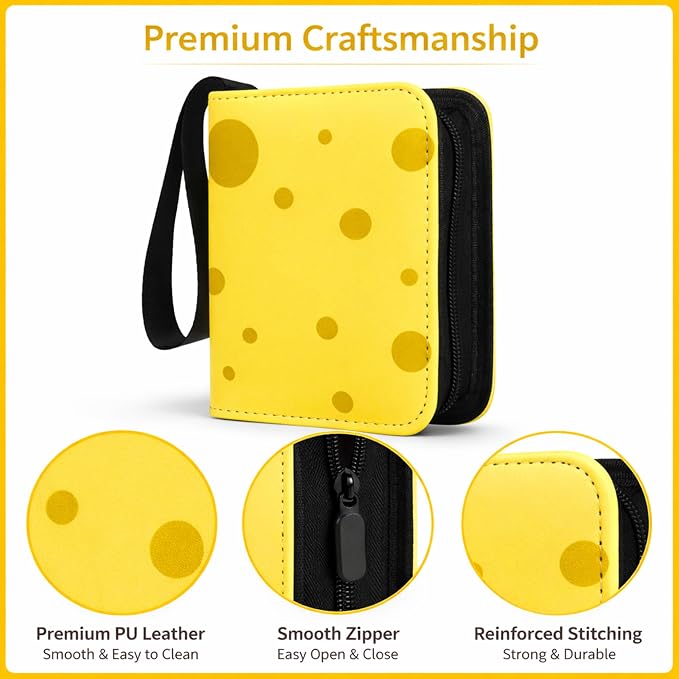 Mini Trading Card Binder Album, 1 Pocket Card Binder - Image 5