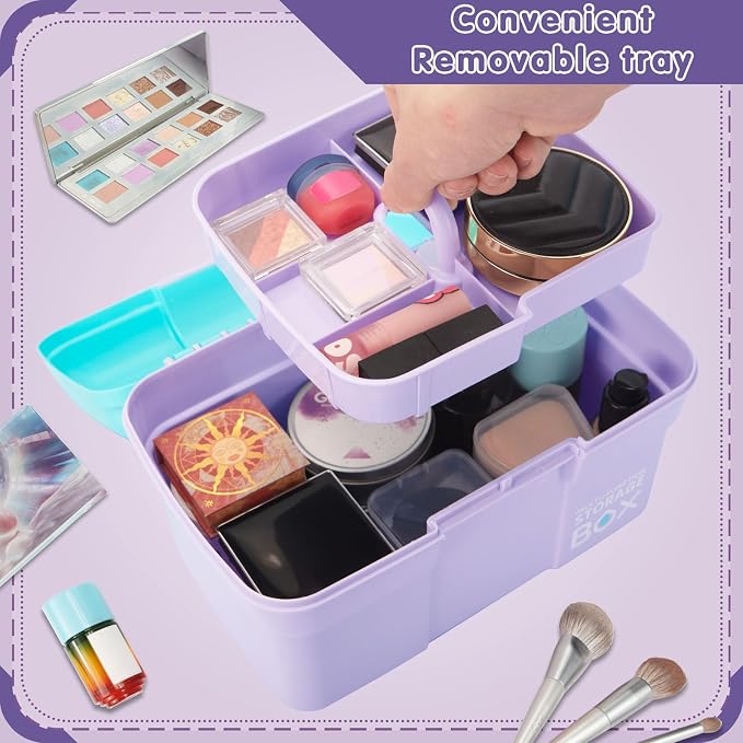 TERGOO 11in Mutipurpose Storage Box Organizer - Image 5