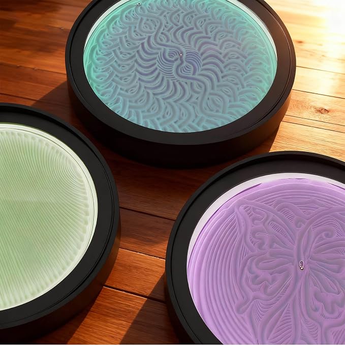 Lemofuta 20" Automatic Drift Sandscape – Zen Sand Art Display - Image 3