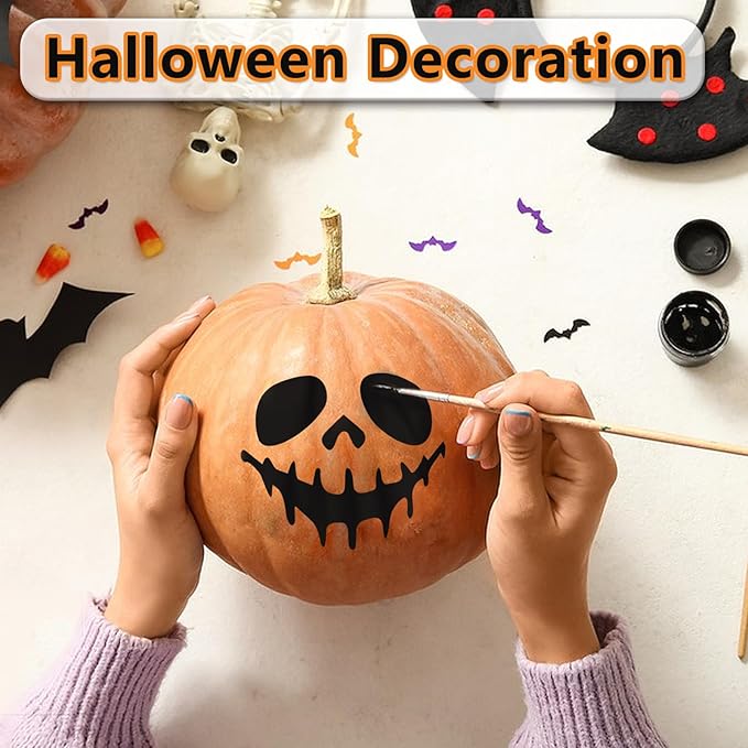 72 PCS 3x3 Inch Halloween Stencils - Image 4