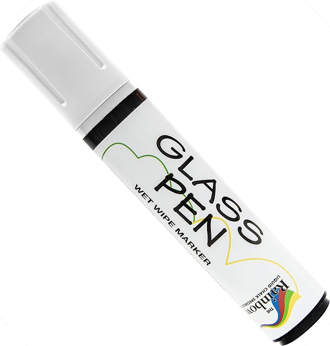 Glass Pen Window Marker: Liquid Chalk Pens by RainbowChalk