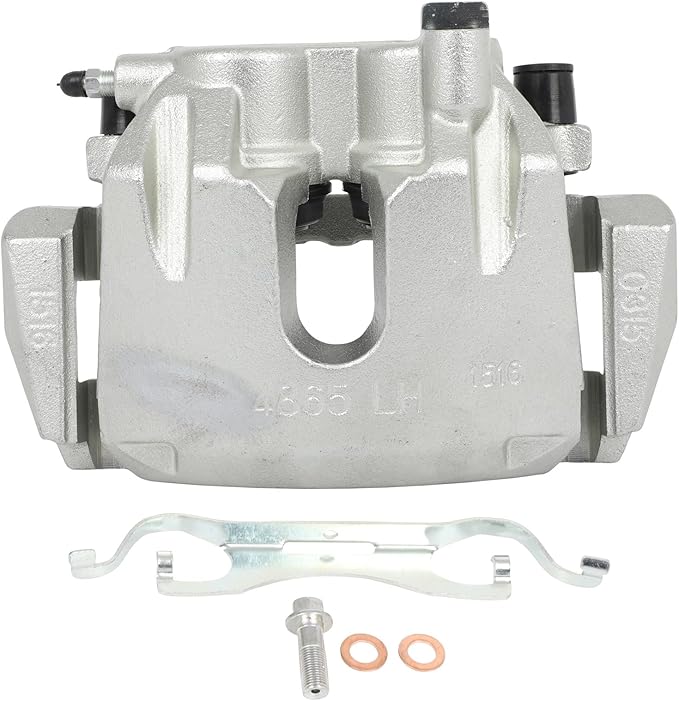 SCITOO Front Left Brake Caliper With Bracket 18B5297 Compatible For Dodge For Durango 2011-2018 For Jeep For Grand Cherokee 2011-2017