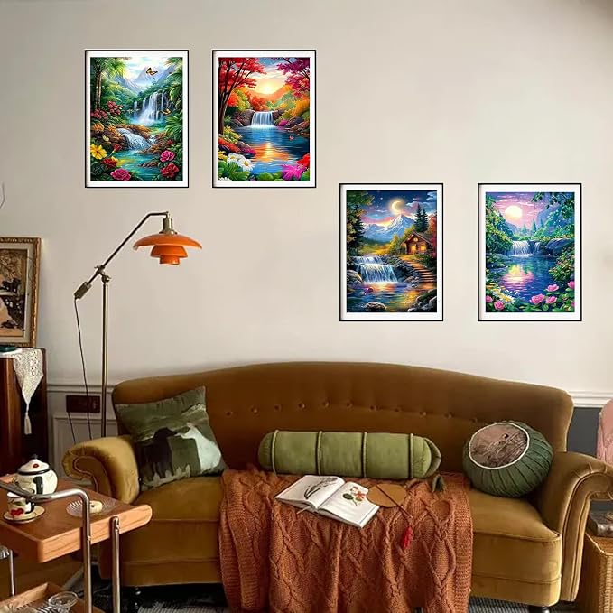 DOZEEZOP 4 Pack 5D Diamond Painting Kits - Image 7