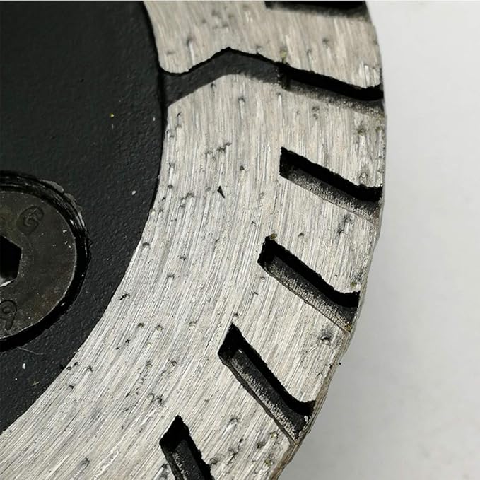 SHDIATOOL 3 Inch Granite Turbo Cutting Blades Two-in-One Design Cut Grind Sharpen Marble Concrete and Bricks
