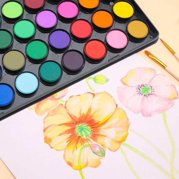 Artecho 36 Colors Watercolor Paint Set - Image 4