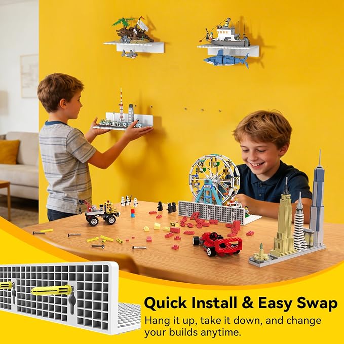BlissBox 4-Pack Large Display Shelves - Image 6