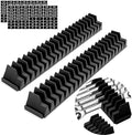 46PCS Magnetic Modular Wrench Organizers for Tool Drawers, Wrench Organizer with Metric&Sae Labels, Best Gift for Father, Brother and Boyfriend