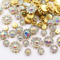 100pcs Crystal AB Gems Sew on Rhinestones by UYTRDVG