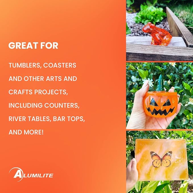 Alumilite Liquid Dye Flo Orange 1 Oz, Highly Concentrated Dye - Image 2