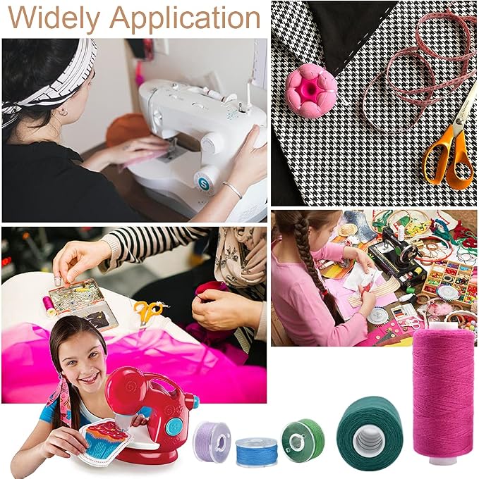 72Pcs 36 Colors Prewound Bobbins and Thread Spools - Image 7