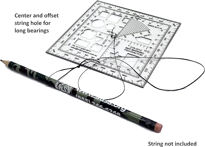 Map Marking Protractors