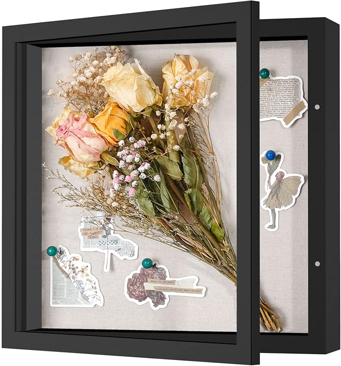 11x11 Shadow Box Frame with Linen Back by Califortree