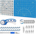 39 Pcs Rotary Cutter Set Blue by HeadleyTools