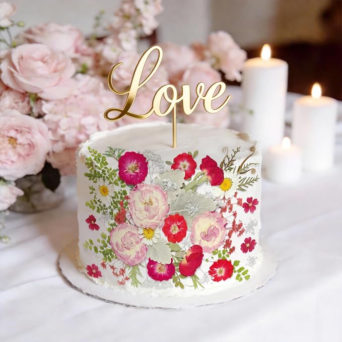48 Pcs Mix Natural Dried Pressed Flowers - Image 3