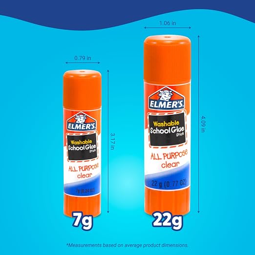 Elmer's All Purpose School Glue Sticks, 22 Grams, Arts & Crafts, #1 Teacher - Image 4