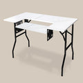 Crutello Folding Sewing & Craft Table, 42x24 Inch by Crutello