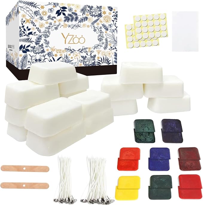 Candle Making Kit, Candle Making Supplies Include 2.12lb Soy Wax by Unknown