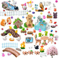 U-Zimikee 100 Pcs Mini Fairy Garden Accessories by U-Zimikee