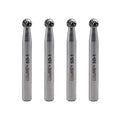 SD-1 Tungsten Carbide Burr Ball Shape Double Cut Rotary Burrs File, Used for metalwork, Tool Making, Engineering, Grinding, 4pcs by LU&MN