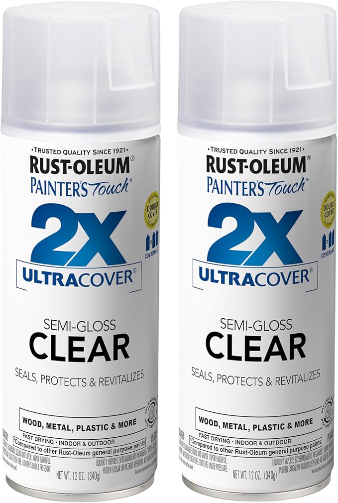 Rust-Oleum 249859-2PK Painter's Touch 2X Ultra Cover Spray Paint, 12 oz by Rust-Oleum