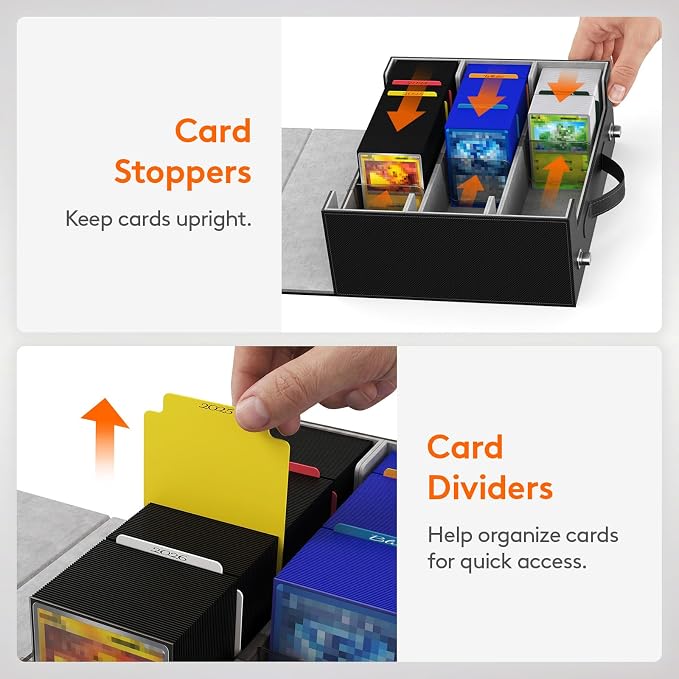 Lifewit Trading Card Storage Box - Image 6