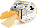 Pipe Insulation Tape, Foam Insulation Tape for Outdoor Pipes Winter Freeze Protection, Foam Pipe Insulation Wrap, Heat Tape for Water Pipes, Copper Pipes, PVC, AC Line, 4in x 15ft, Beige