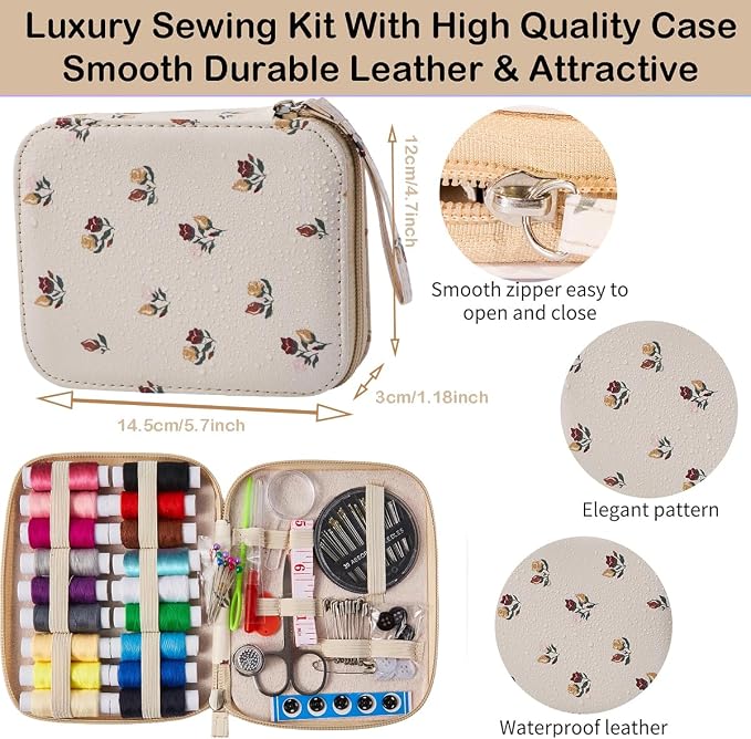 Floral Sewing Kit Printing Sewing Project Kits, Professional Sewing Supplies - Image 3