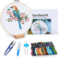 Hummingbird and Flower Embroidery Kit by BERYA