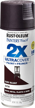 Rust-Oleum Painter's Touch 2X Ultra Cover Spray Paint, Satin Dark Walnut | by Rust-Oleum