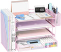 OPNICE Desk Organizer, 4-Tier Desktop File Organizer by OPNICE