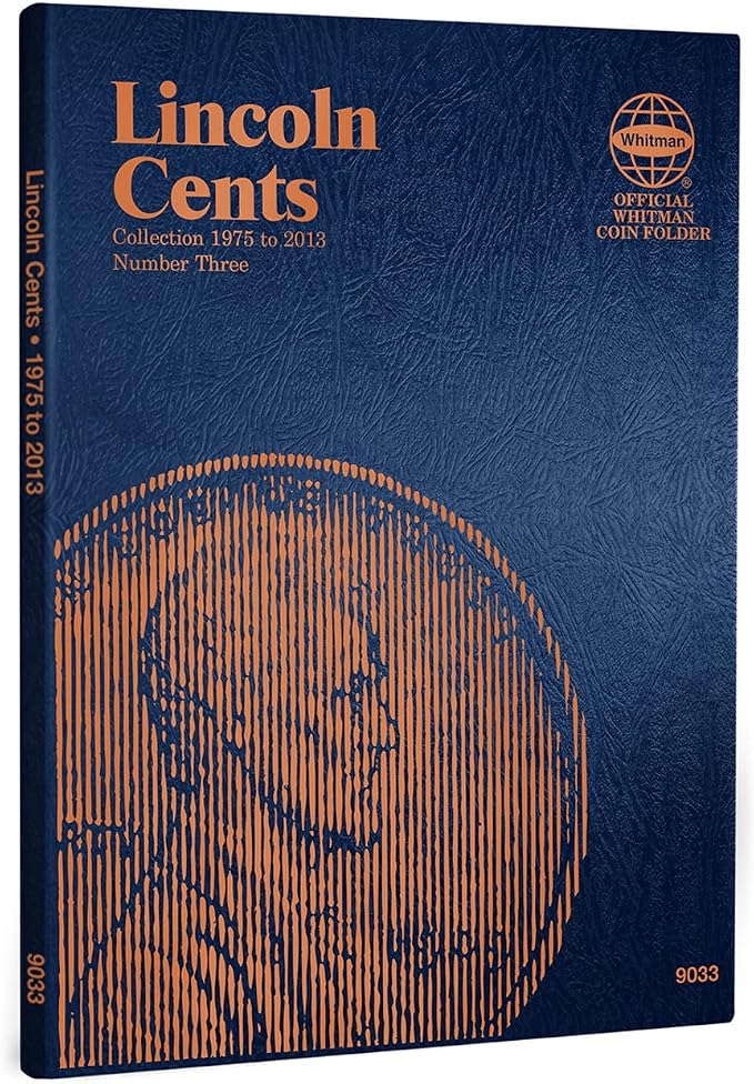 Whitman US Lincoln Cent Coin Folder Volume 3 1975 by Unknown