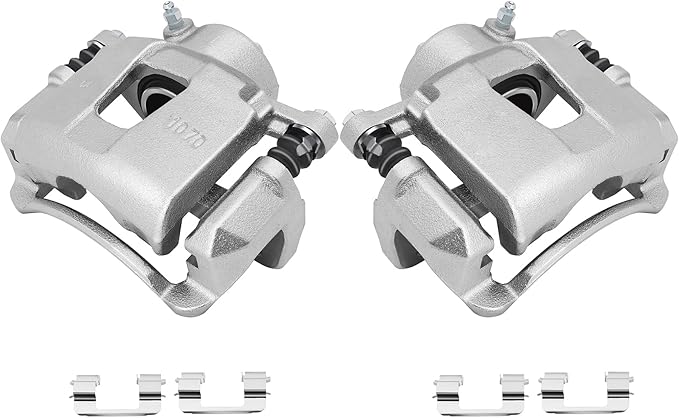 SCITOO 19B2810 19B2811 Front Left & Right Brake Calipers w/Bracket For Chevy For Aveo/For Aveo5/For Optra/For Spark/For Spark EV,For Daewoo For Nubira,For Pontiac For G3,For Suzuki For Forenza