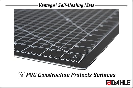 Dahle Vantage 10670 Premium Self-Healing Cutting Mat, 1/2" Grid, 5 Layers - Image 3
