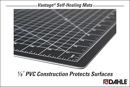 Dahle Vantage 10674 Premium Self-Healing Cutting Mat, 1/2" Grid, 5 Layers - Image 3
