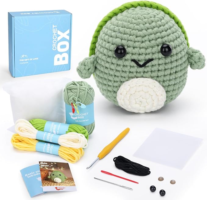 Complete Beginners Crochet Kit by CROCHETBOX