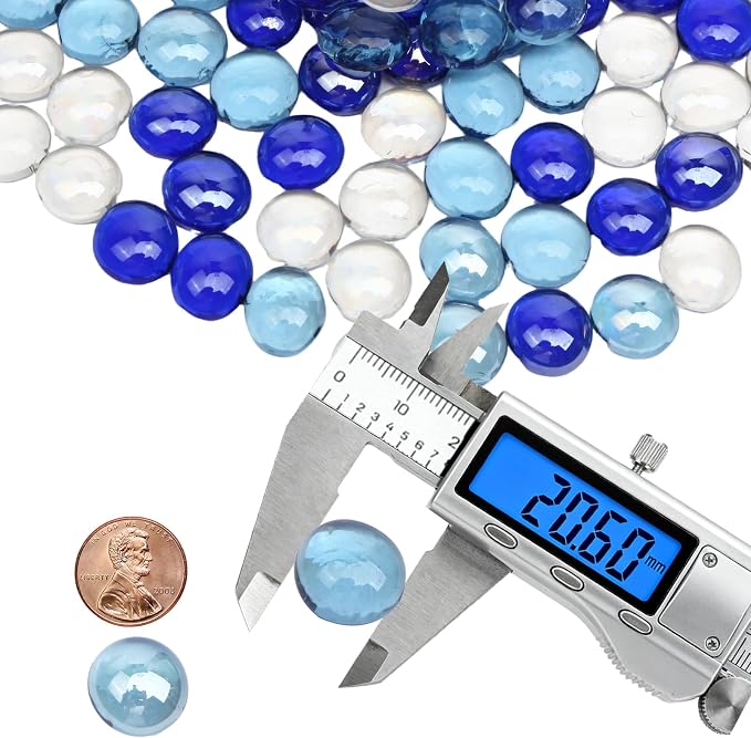 5lb Flat Glass Marbles - Image 2