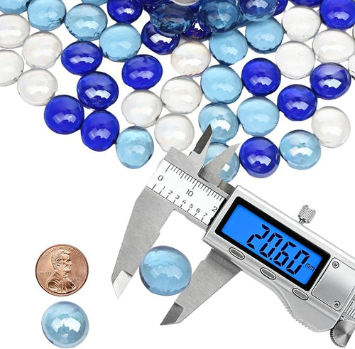 0.5LB Flat Glass Marbles - Image 2