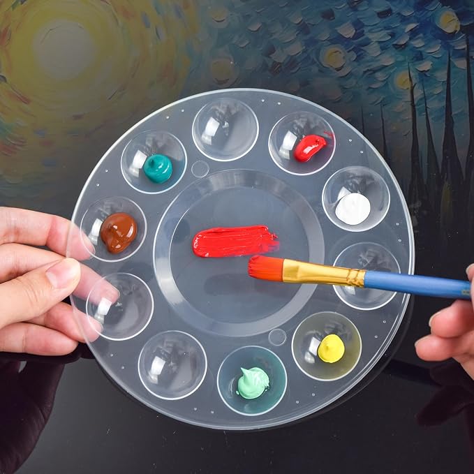 Paint Tray Palette, Plastic Paint Pallet or Pupils to Painting, DIY Craft - Image 6