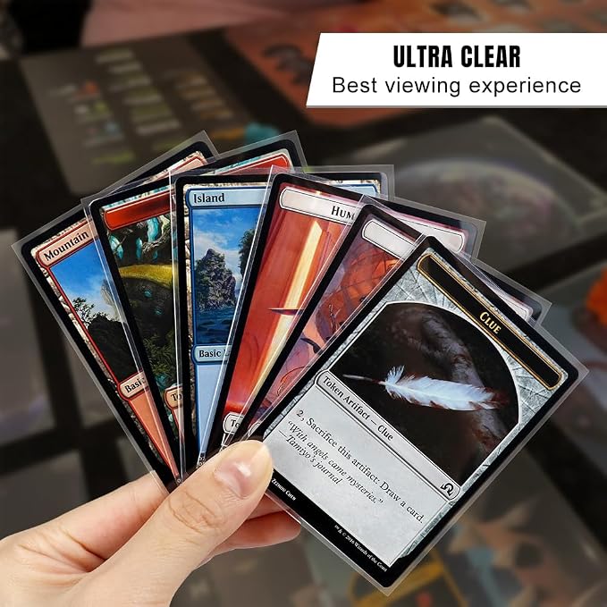 Katomula 300 Pack Pro Clear Card Sleeves - Image 3