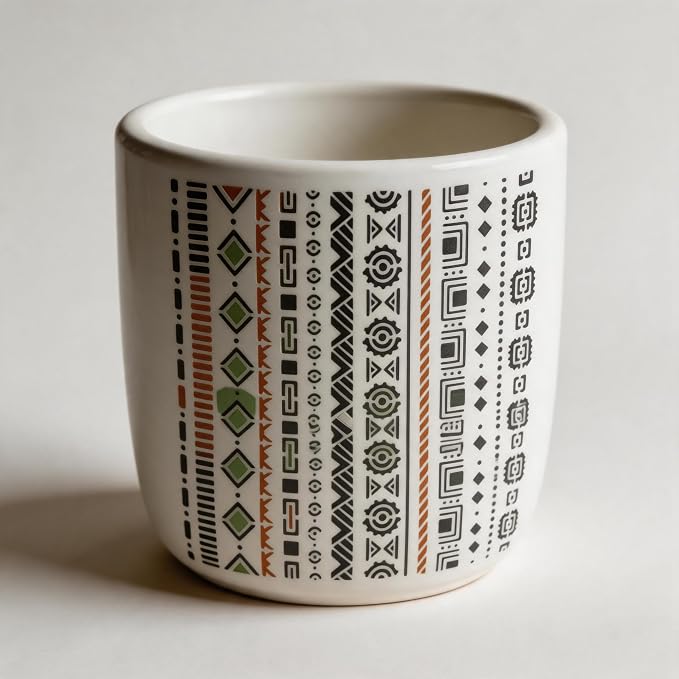 TIAMECH A4 Reusable Aztec Tribal Border Stencil - Image 5