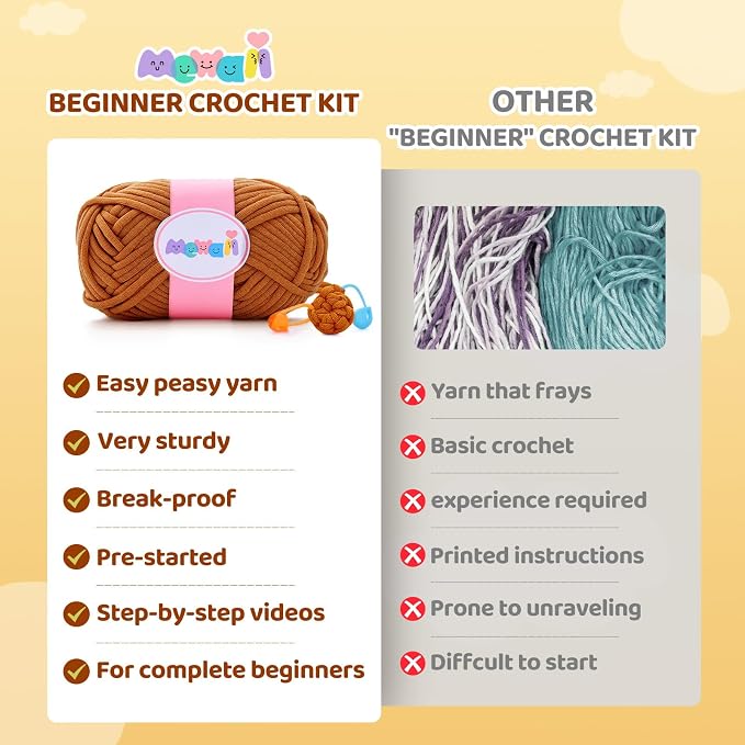 Mewaii Crochet Kit for Beginners - Image 2