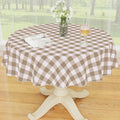 Smiry Plastic Table Cloth, Waterproof Vinyl Tablecloth by Smiry