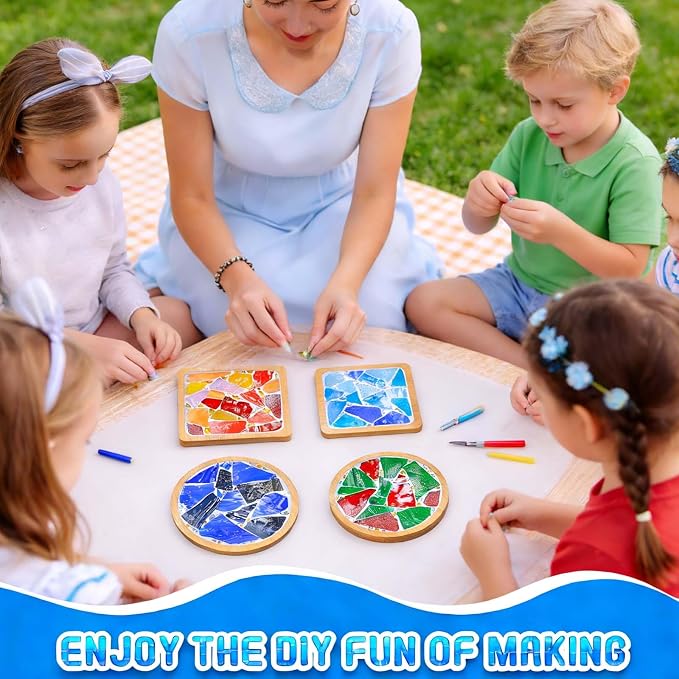 GHAHILI 4 Sets DIY Mosaic Kits for Adults - Image 3